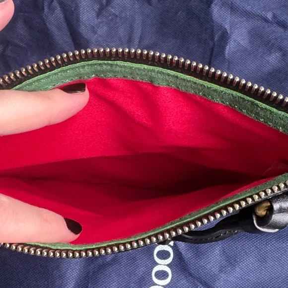 Dooney & Bourke Black Leather Crossbody Bag - Picture 5 of 11